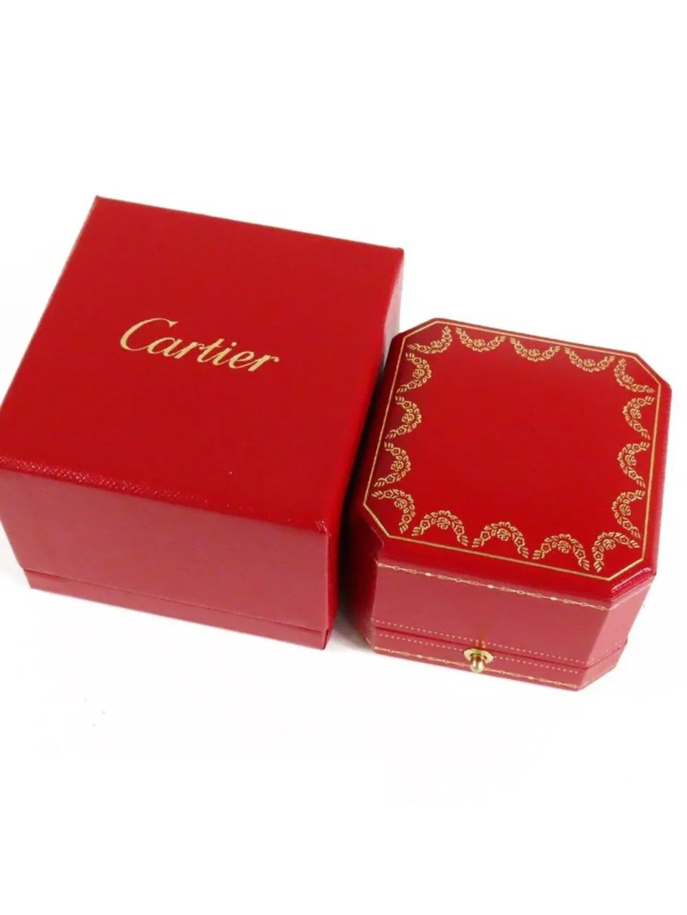Cartier Lanieres White Gold 18K Diamond 58 Ring